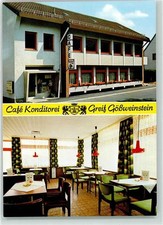 39242044 - 8556 Goessweinstein Cafe-Konditorei Greif Zigarettenautomat Gaststube