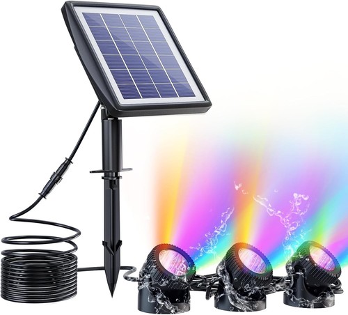 Rgb solar teichbeleuchtung - rgb,