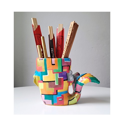 Kunst memaid vase - memaid, utensilo