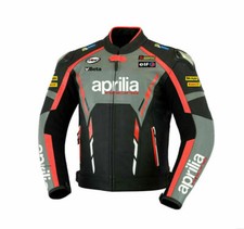 Aprilia Motorrad Lederjacke