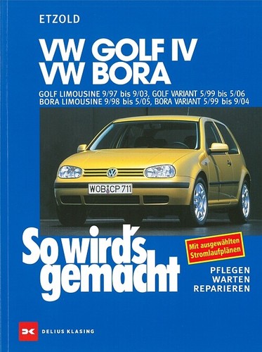 Golf reparaturanleitung - vw, 4,