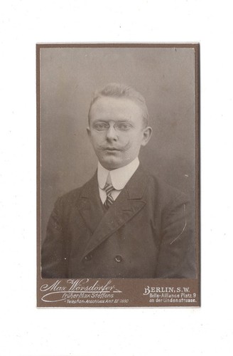 Cdv foto herrenportrait - foto,