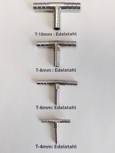 Edelstahl schlauchverbinder - edelstahl,