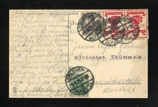 DR Nr.107 (2) u.a. FARBIGE