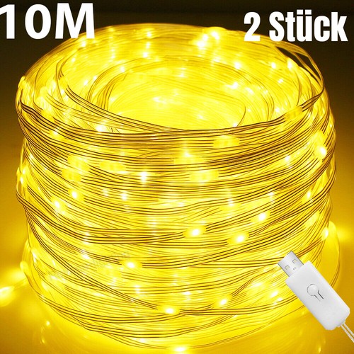 10m led lichtschlauch - 2x,