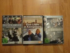 7 DVDs  Deutsche Filme - Die Bertinis, Deutschlandlied, Eine Liebe in Königsber