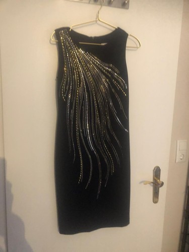Ribkoff blaues abendkleid mit - abendkleid,