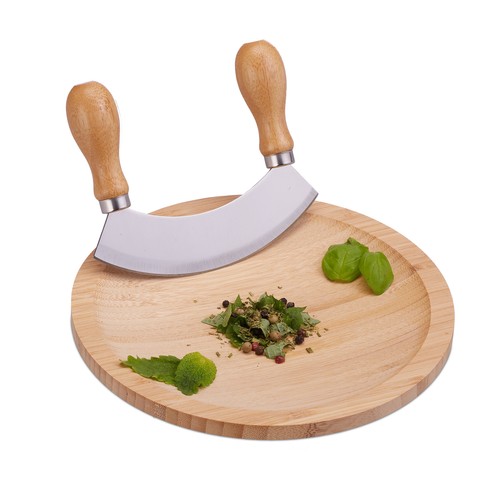 Wiegemesser mit brett