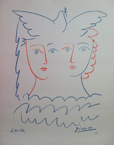 Pablo picasso paar mit der - pablo,