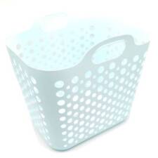 IKEA SLIBB Wäschekorb biegsam, blau flexible Korb mit 2 Griffen 24 l NEU