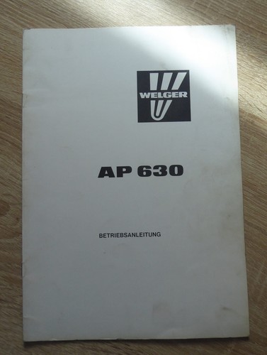 Welger hochdruckpresse ap630 - welger,