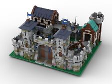 MOC Modulare Ritterburg aus LEGO® Teilen Castle/Mittelalter Passt zu 10305 21325