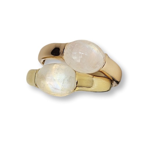 Mondstein ring 925 silber - ring,