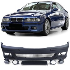 Frontstoßstange mit ABE + Klarglas Nebelscheinwerfer für 5er BMW E39 1995-2003