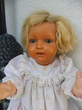 König & Wernicke Puppe K&W Schildkröt 289/12 mit Schelmen-Schlafaugen 60cm