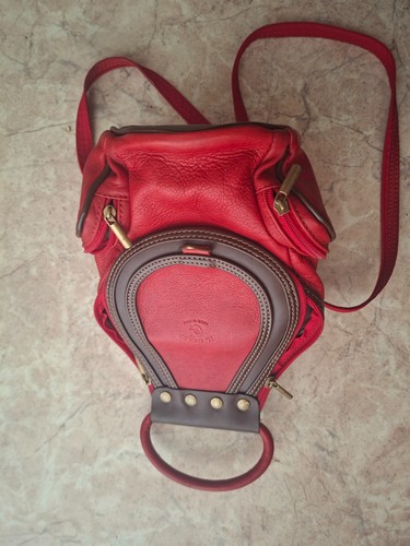 Rucksack damen leder rot - rucksack,
