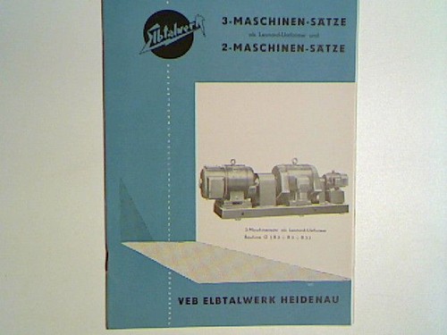 Elbtalwerk maschinen sätze - elbtalwerk, 3-maschinen-sätze
