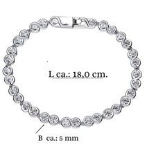 Tennis Armband  Silber 925