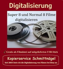 Super 8 auf DVD / 15m / Super8