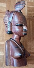 Afrikanische Büste aus Holz