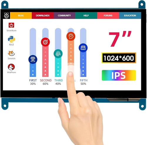 Raspberry display - pi, 4