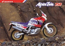 Honda Afrika Twin 750 Prospekt Brochure -  11  -  1993  -  6 Seiten