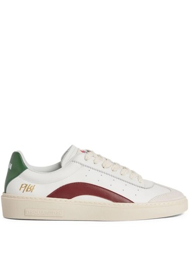Dsquared2 leder sneaker - dsquared2,