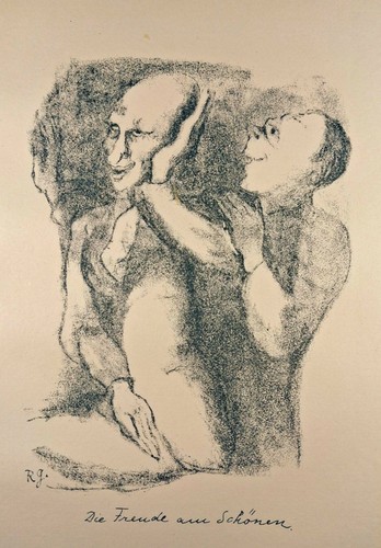 Original lithografie 1919 die - original-lithografie,