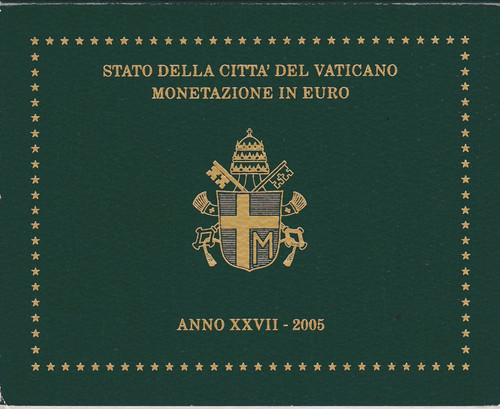 Vatikan 2005 folder leer für - vatikan,