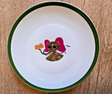 DDR Kinderteller Motiv Elefant