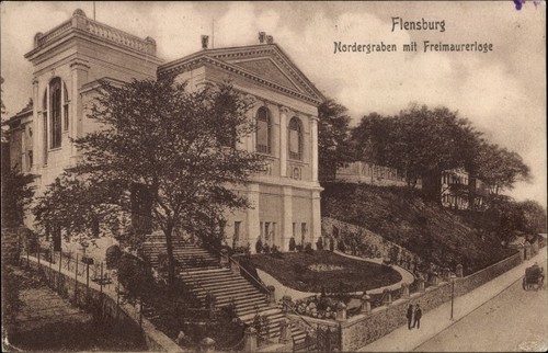 Flensburg schleswig - ak, in