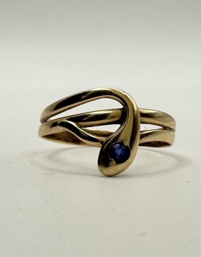 Vintage schlangenring 585 gold - 585,