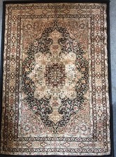 Orientteppich Original / Dekoteppich mit klassischem Muster – ca. 160 × 90 cm