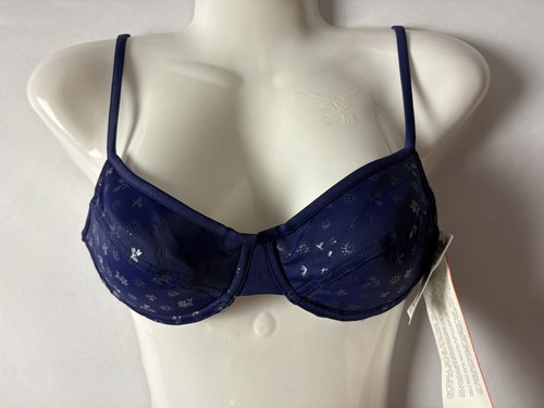 Bikini oberteil blau - blau, mit