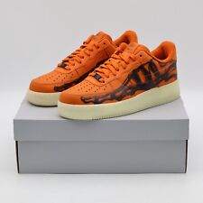 CU8067-800 Nike Air Force 1 Low Orange Skelton Halloween Starfish Black (Herren)