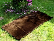 Lammfell Schaffell Überwurf