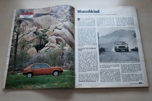 Auto motor sport ams - sport, 06/1978