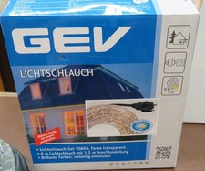 GEV Lichtschlauch 6 Meter transparent  Neu in OVP