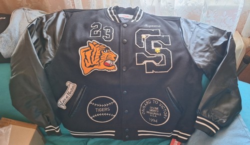 Supreme tiger black varsity - black,