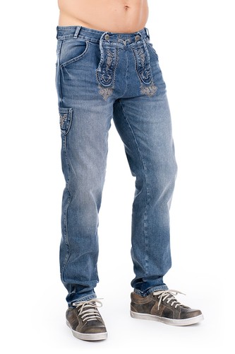 Trachtenjeans lang herren - trachtenjeans,