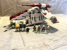 LEGO Star Wars: Republic Attack Gunship (7676) Gebraucht + 9 Figuren