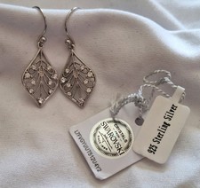 Ohrringe, 925 Silber mit