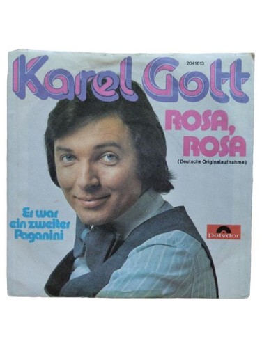 Karel gott vinyl - single, rosa