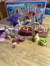 Playmobil 6855 Princess Königlicher Pferdestall Gebraucht Guter Zustand