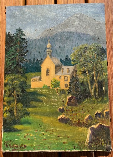 Original altes ölgemälde - original,