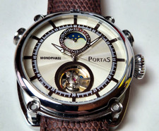 PortaS Automatikuhr mit Mondphase,Limitiert 09 von 77,5 ATM(Artikel Nr.1019)
