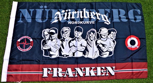 Nürnberg fahne nordkurve - nürnberg, "nordkurve"