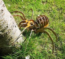 Stahlskulptur Gartendeko