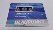 Bedienungsanleitung TravelPilot DX-R70 Blaupunkt Navigation Radio/CD 06/01 deuts