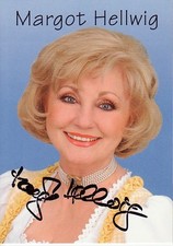 Autogramm Margot HELLWIG
